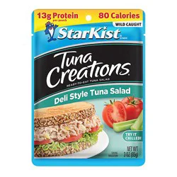 Starkist Tuna Salad Ready-To-Eat Original Deli Style - 3 Oz