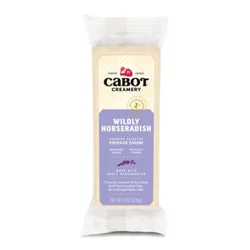 Cabot Creamery Cheese Horseradish Cheddar Parchment - 8 Oz