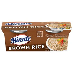 Minute Brown Rice Ready To Serve In Cup 2 Count - 8.8 Oz