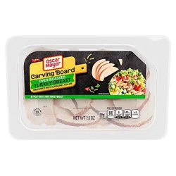 Oscar Mayer Carving Board Oven Roasted Sliced Turkey Breast Deli Lunch Meat - 7.5 Oz