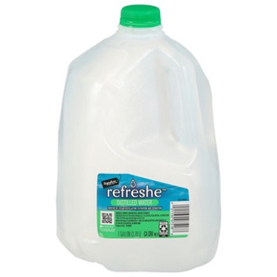 slide 1 of 1, Signature Select Refreshe Distilled Water - 1 Gallon, 128 fl oz