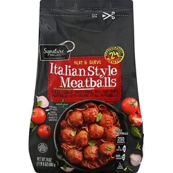 Signature Select Meatballs Italian Style - 24 Oz