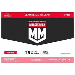 Muscle Milk Protein Shake Strawberries N Creme - 14 Fl. Oz.