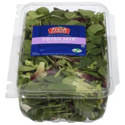 Fresh Express Salad Greens 50 50 Mix - 10 Oz