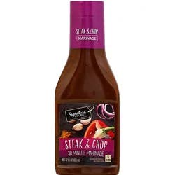 Signature Select Marinade Steak & Chop - 12 Fl. Oz.
