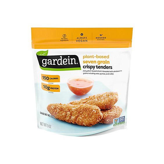 slide 1 of 1, Gardein Vegan Seven Grain Crispy Frozen Chick'n Tenders - 9 Oz, 9 oz