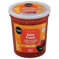 Signature Select Fresca Medium Salsa - 32 Oz