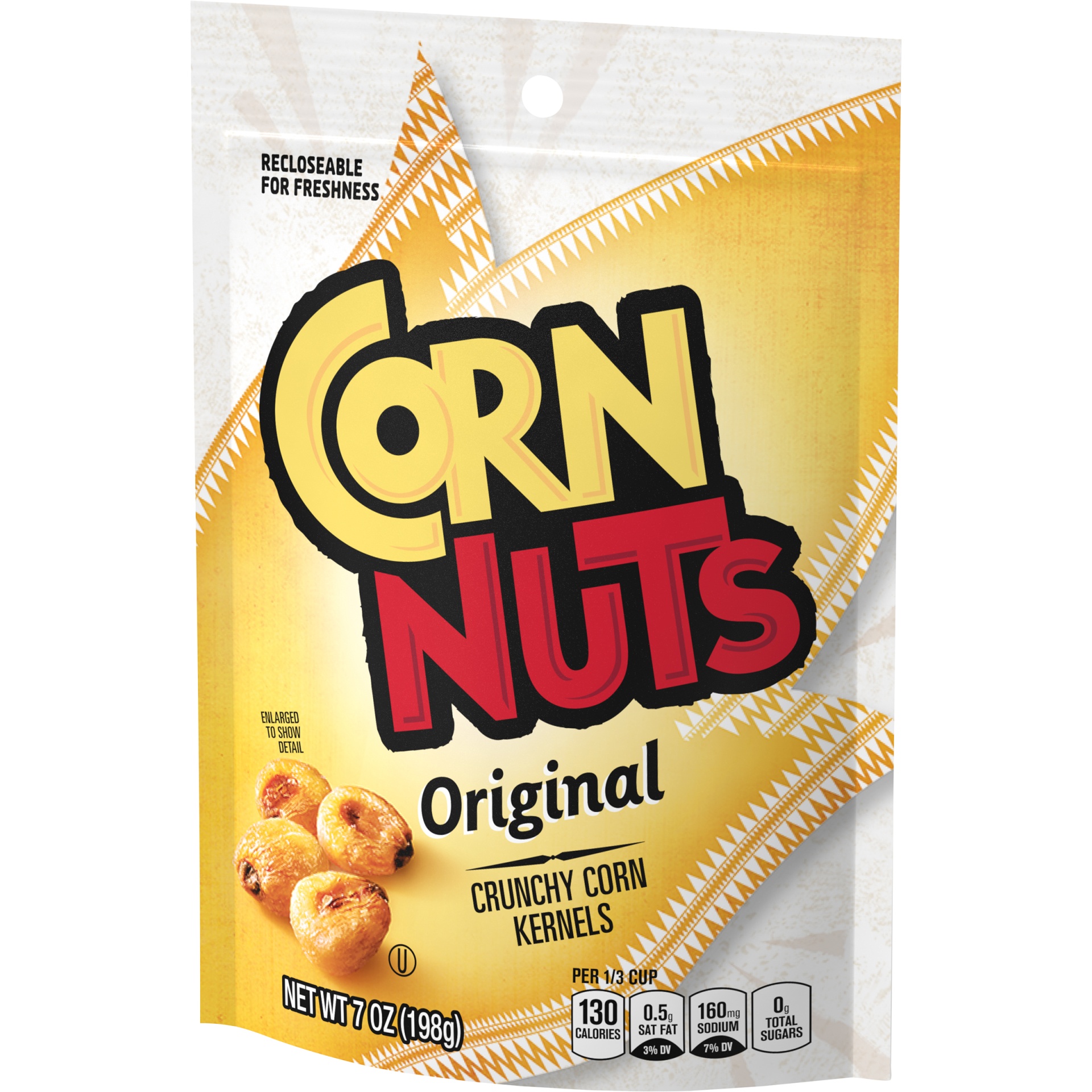 slide 3 of 4, Corn Nuts Original Crunchy Corn Kernels Bag, 