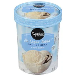 Signature Select Ice Cream Low Carb Vanilla Bean - 1.5 Quart