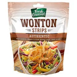 Fresh Gourmet Wonton Strips Authentic - 3.5 Oz