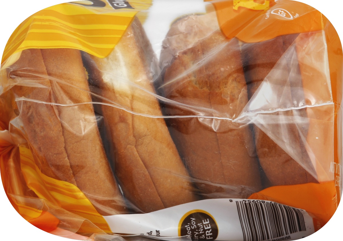 slide 4 of 5, Udi's Bagels Gluten Free Plain Soft & Chewy, 13.9 oz