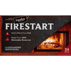 Signature Select Firestart Natural - 24 Count