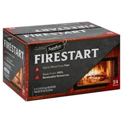 Signature Select Firestart Natural - 24 Count