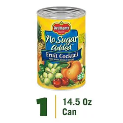 Del Monte No Sugar Added Fruit Cocktail - 14.5 Oz