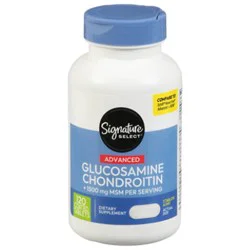 Signature Select/care Glucosamine Chondroitin Complex With Msm 1500mg Tablet - 120 Count