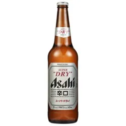 Asahi Super Dry Beer Bottles - 21.4 Fl. Oz.