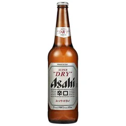 Asahi Super Dry Beer Bottles - 21.4 Fl. Oz.