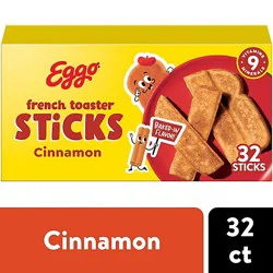 Eggo Frozen French Toast Sticks Cinnamon Frozen Breakfast 32 Count - 12.7 Oz