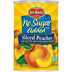 Del Monte Peaches Sliced No Sugar Added - 14.5 Oz
