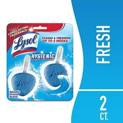 Lysol Hygienic Automatic Atlantic Fresh Toilet Bowl Cleaner - 2 Count