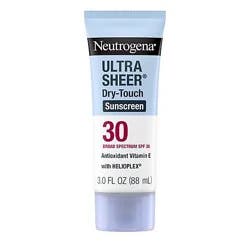 Neutrogena Ultra Sheer Dry Touch Sunblock Spf 30 - 3 Fl. Oz.