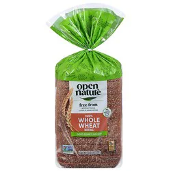 Open Nature Bread 100% Whole Wheat Round Top- 24 Oz