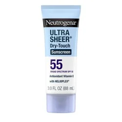 Neutrogena Ultra Sheer Dry Touch Sunblock Lotion Spf 55 - 3 Fl. Oz.