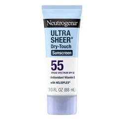Neutrogena Ultra Sheer Dry Touch Sunblock Lotion Spf 55 - 3 Fl. Oz.