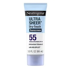 Neutrogena Ultra Sheer Dry Touch Sunblock Lotion Spf 55 - 3 Fl. Oz.