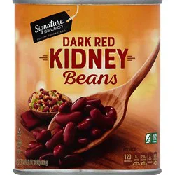 Signature Select Beans Kidney Dark Red - 29 Oz