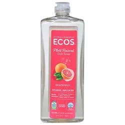 Ecos Dishmate Dish Liquid Grapefruit Bottle - 25 Fl. Oz.