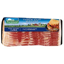 Farmland Naturally Hickory Smoked Thick Cut Bacon - 12 Oz