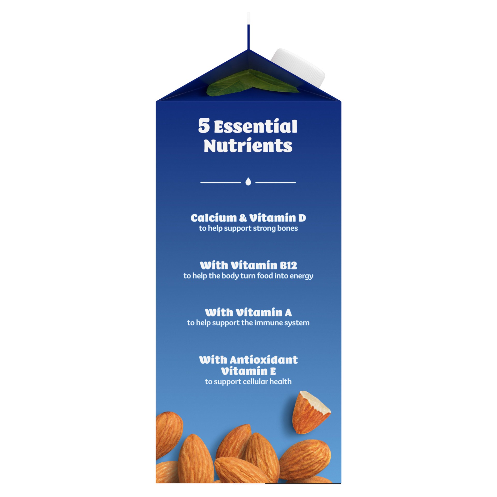 slide 3 of 3, Silk Unsweetened Almond Milk - 64 Fl. Oz., 64 fl oz