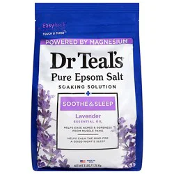 Dr Teals Soaking Solution Epsom Salt Soothe & Sleep With Lavender - 3 Lb