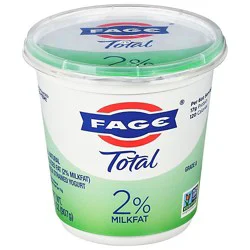 Fage Total 2% Milkfat Plain Greek Yogurt - 32 Oz
