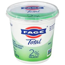 Fage Total 2% Milkfat Plain Greek Yogurt - 32 Oz