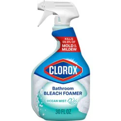 Clorox Bathroom Foamer With Bleach Spray Ocean Mist - 30 Oz