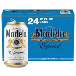 Modelo Especial Mexican Lager Beer Cans 4.4% Abv Multipack - 24-12 Fl. Oz.