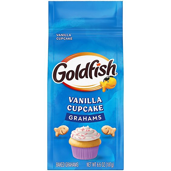 slide 1 of 4, Goldfish Vanilla Cupcake Baked Grahams - 6.6 Oz, 6.6 oz