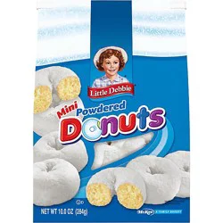 Little Debbie Donuts Mini Powdered - 10 Oz