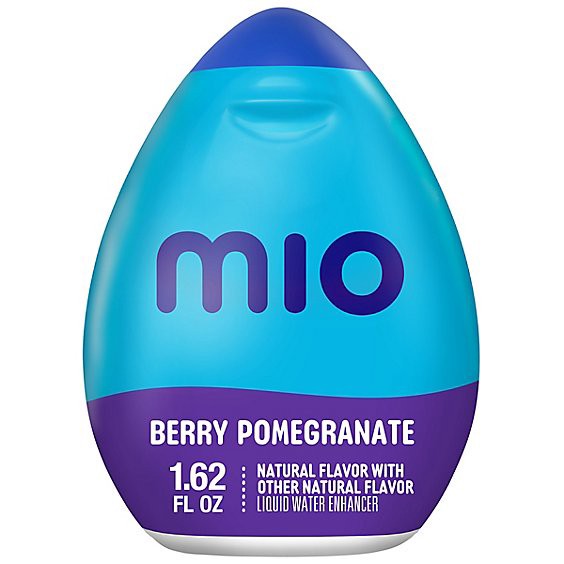 slide 1 of 8, Mio Berry Pomegranate Flavored With Other Natural Flavor Liquid Water Enhancer - 1.62 Fl. Oz., 1.62 fl oz