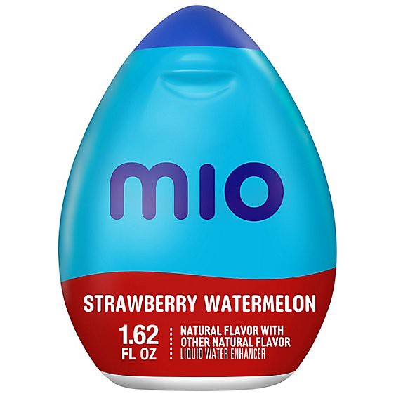 slide 1 of 1, Mio Strawberry Watermelon Naturally Flavored Liquid Water Enhancer Drink Mix - 1.62 Fl. Oz., 1.62 fl oz