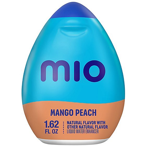 slide 1 of 1, Mio Mango Peach Naturally Flavored Liquid Water Enhancer Bottle - 1.62 Fl. Oz., 1.62 fl oz