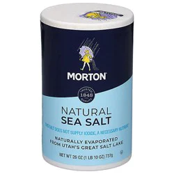 Morton Sea Salt Natural All Purpose - 26 Oz