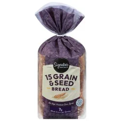 Signature Select 15 Grains & Seed Bread - 24 Oz