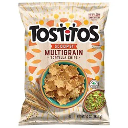 Tostitos Tortilla Chips Scoops Multigrain - 10 Oz