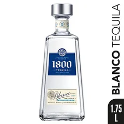 1800 Tequila Blanco 80 Proof - 1.75 Liter
