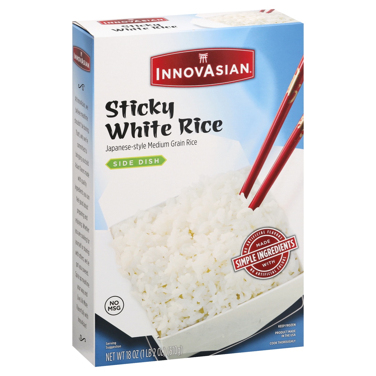 slide 3 of 10, InnovAsian Cuisine Sticky White Rice, 18 oz