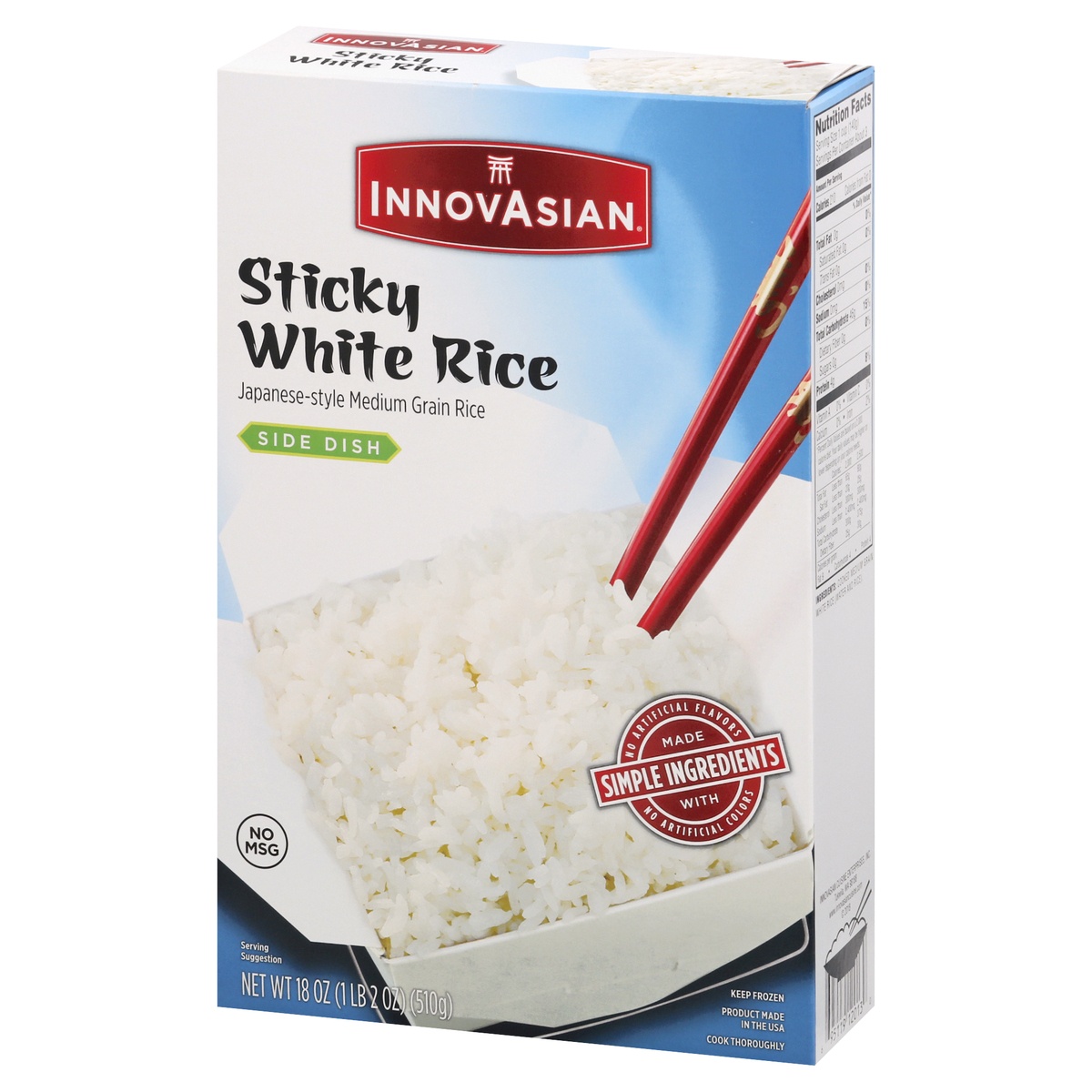 slide 4 of 10, InnovAsian Cuisine Sticky White Rice, 18 oz