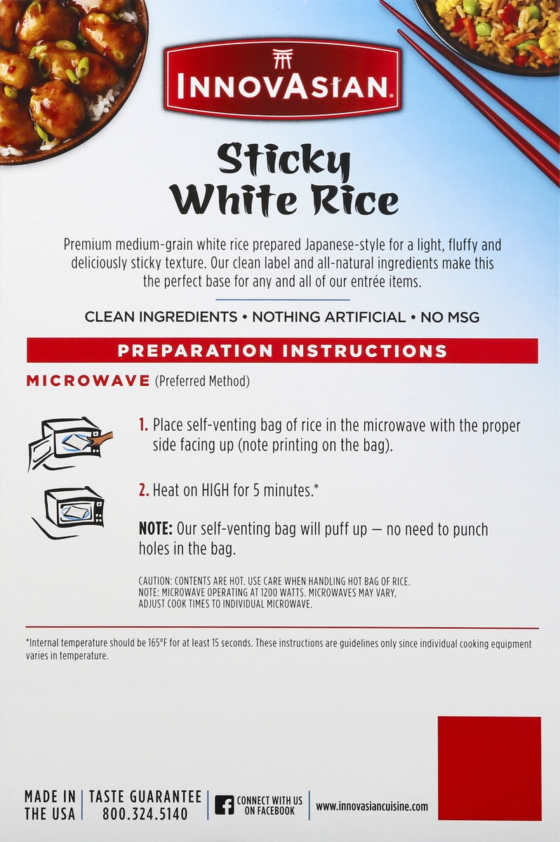 slide 7 of 10, InnovAsian Cuisine Sticky White Rice, 18 oz